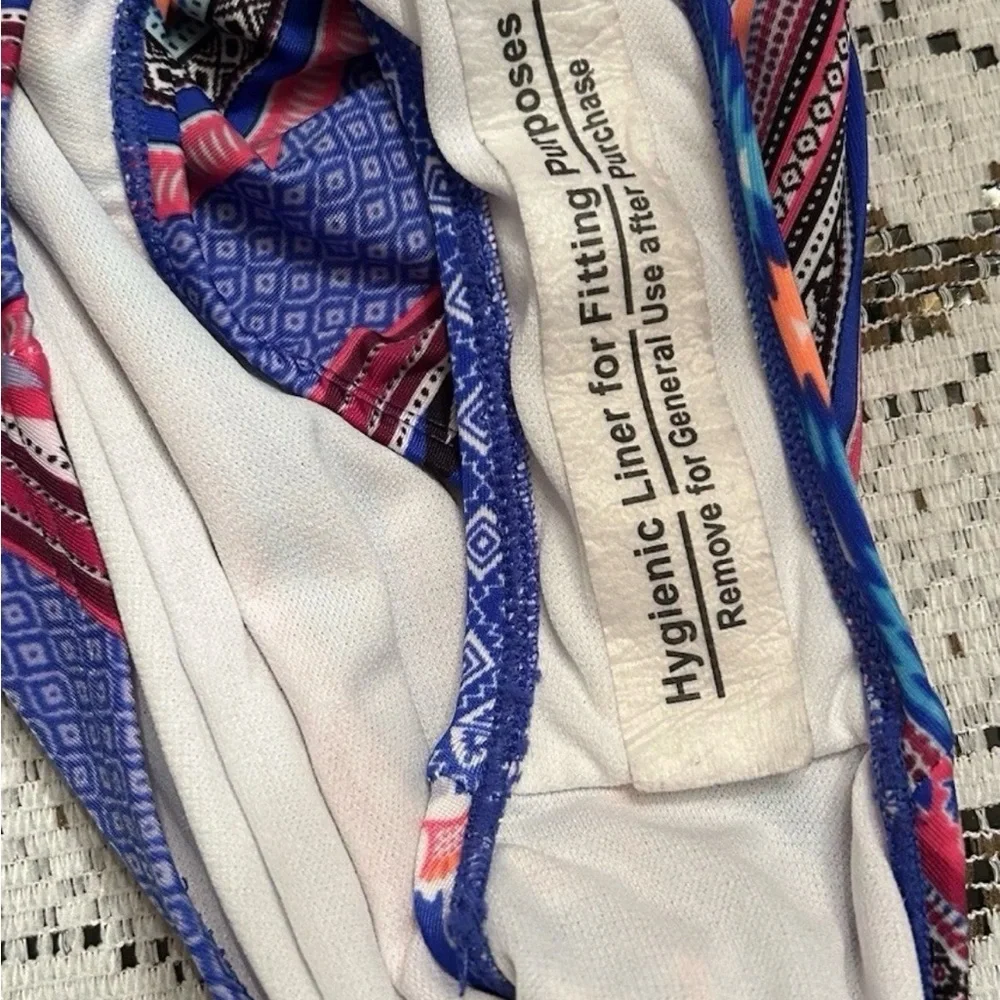 NEW Girls Art Class colorful patterned one – piece Swimsuit Size (10-12) Plus